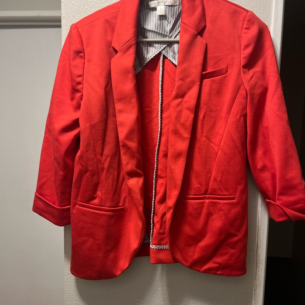 LC Lauren Conrad Coral Top